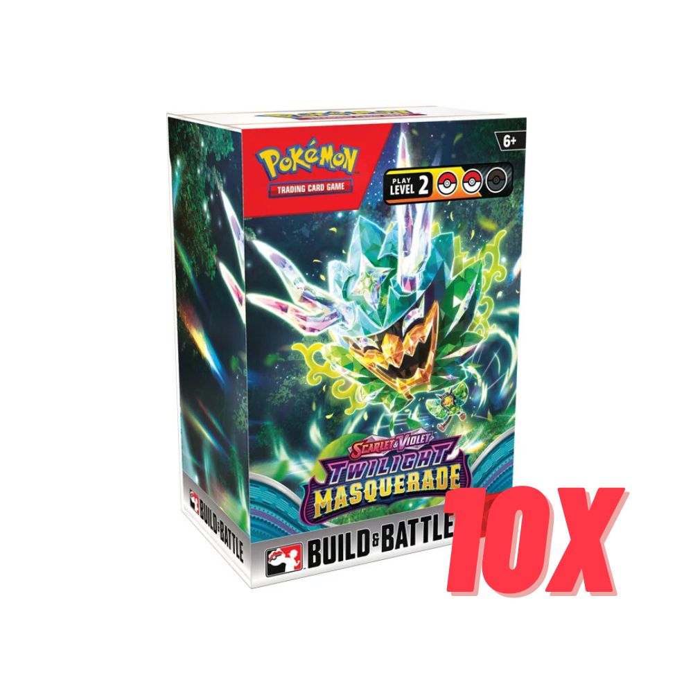 Pokemon Twilight Masquerade Build and Battle Display
