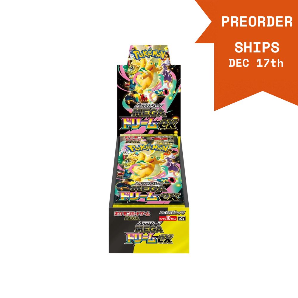 Pokemon Mega Dream ex Booster Box M2a (Ships 17th) – Yume Cards Inc.