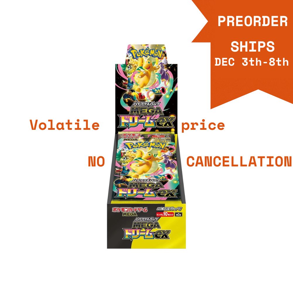 Pokemon Card MEGA Dream ex 3Box M2a MEGA Dream ex M2a Booster BOX