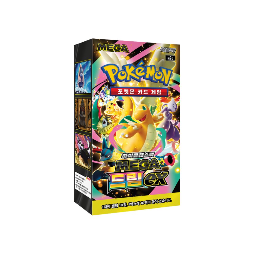 Pokemon Mega Dream Korean Booster Box Pokemon Mega Dream Korean Booster Box