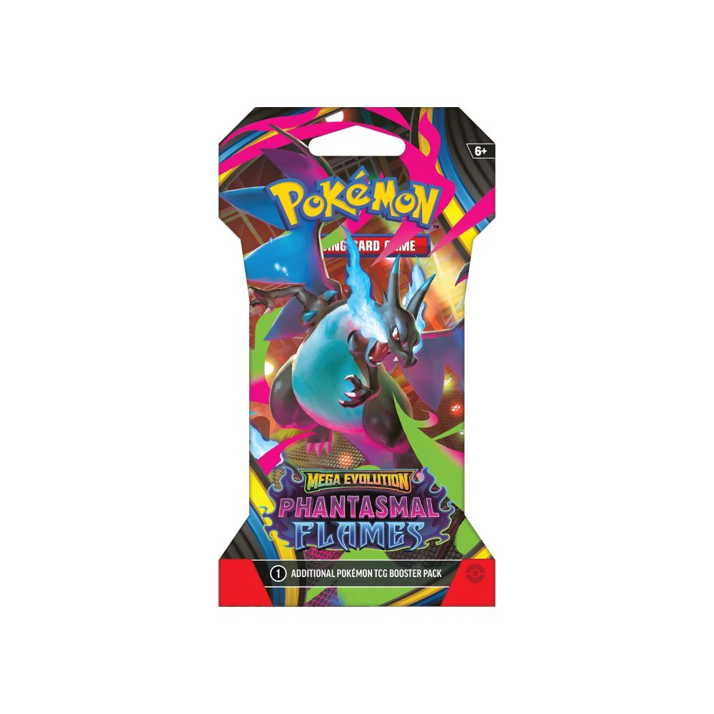 Pokemon Phantasmal Flames Sleeved Booster Pack (Random Art) Pokemon Phantasmal Flames Sleeved Booster Pack (Random Art)