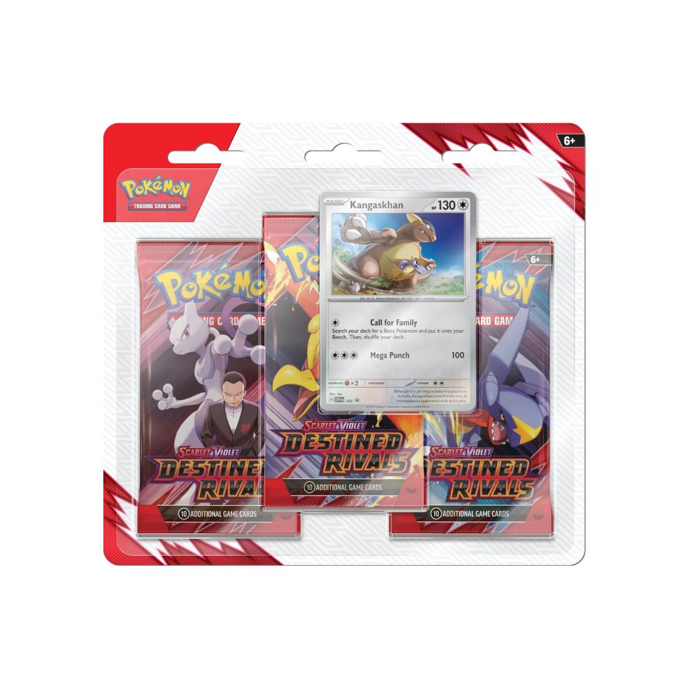 Pokemon Destined Rivals 3 Pack Blister