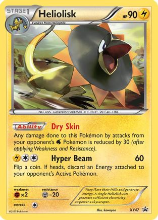Heliolisk XY47 [XY Promos]  - Holofoil