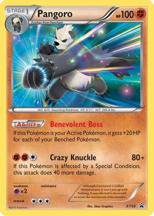 Pangoro XY50 [XY Promos]  - Holofoil
