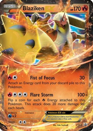 Blaziken EX XY54 [XY Promos]  - Holofoil