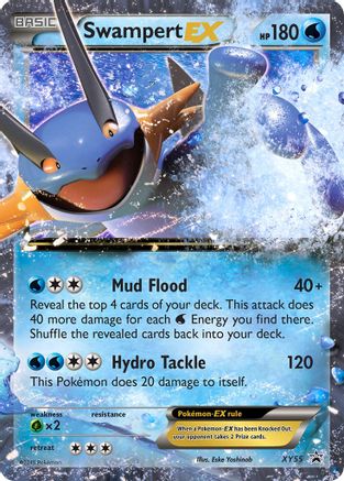 Swampert EX XY55 [XY Promos]  - Holofoil