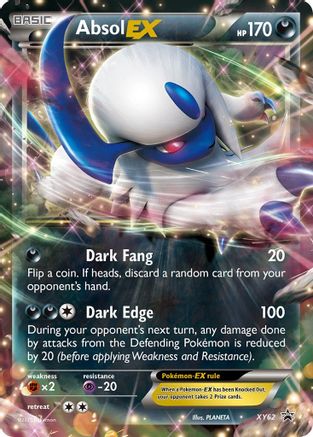 Absol EX XY62 [XY Promos]  - Holofoil