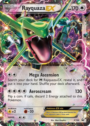 Rayquaza EX XY66 [XY Promos]  - Holofoil