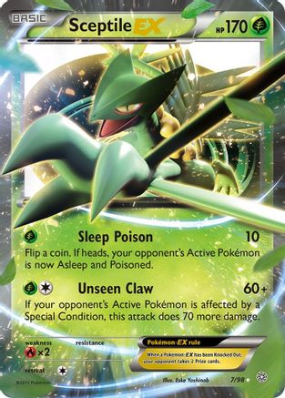 Sceptile EX 007/98 [XY  Ancient Origins]  - Holofoil