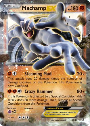 Machamp EX 037/98 [XY  Ancient Origins]  - Holofoil