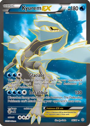 Kyurem EX (86 Full Art) 086/98 [XY  Ancient Origins]  - Holofoil