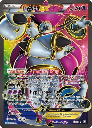 Hoopa EX (89 Full Art) 089/98 [XY  Ancient Origins]  - Holofoil