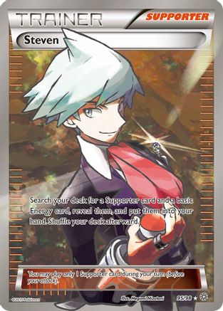 Steven (Full Art) 095/98 [XY  Ancient Origins]  - Holofoil