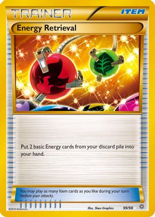 Energy Retrieval 099/98 [XY  Ancient Origins]  - Holofoil