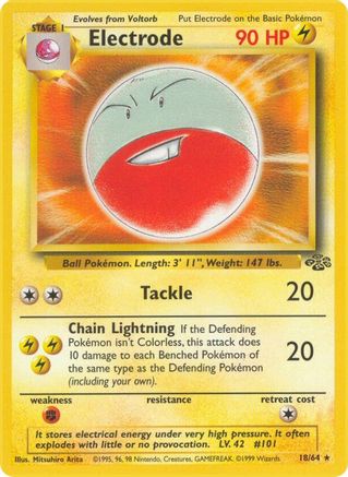 Electrode (18) 018/64 [Jungle]  - 1st Edition