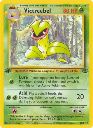 Victreebel (30) 030/64 [Jungle]  - 1st Edition
