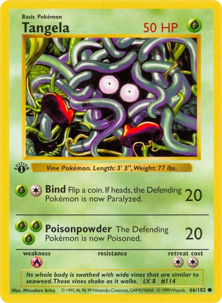 Tangela 066/102 [Base Set Shadowless]  - Unlimited
