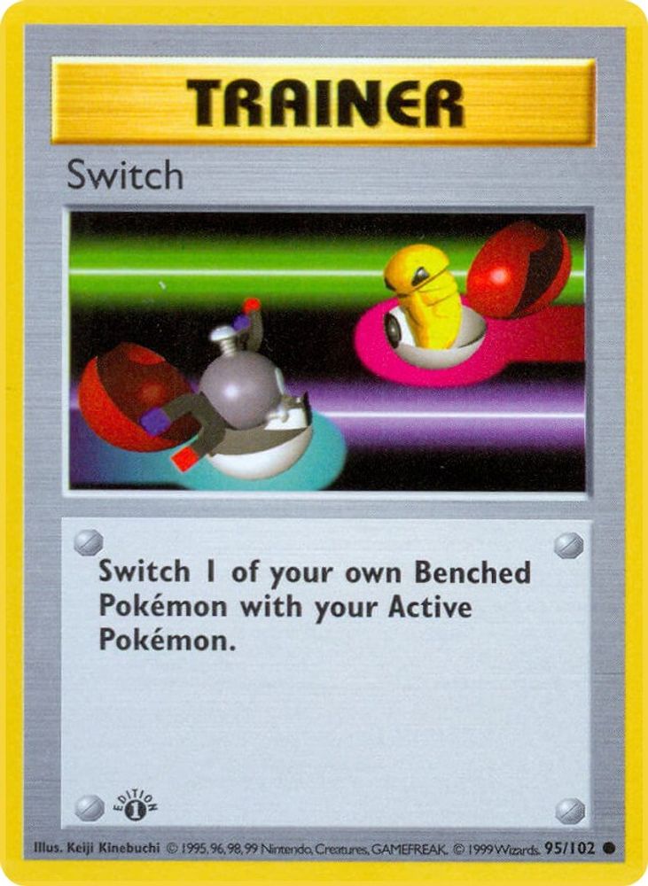 Switch 095/102 [Base Set Shadowless]  - Unlimited