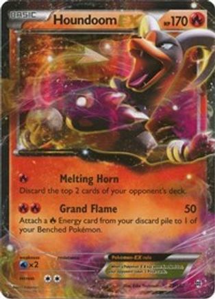 Houndoom EX 021/162 [XY  BREAKthrough]  - Holofoil