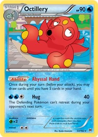 Octillery 033/162 [XY  BREAKthrough]  - Holofoil