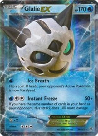 Glalie EX 034/162 [XY  BREAKthrough]  - Holofoil