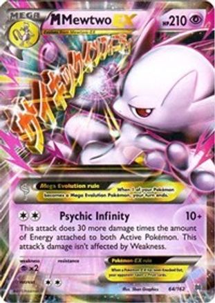 M Mewtwo EX (64) 064/162 [XY  BREAKthrough]  - Holofoil