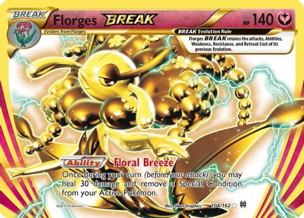 Florges BREAK 104/162 [XY  BREAKthrough]  - Holofoil
