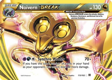 Noivern BREAK 113/162 [XY  BREAKthrough]  - Holofoil