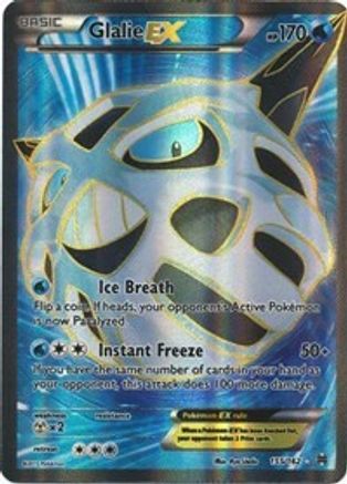 Glalie EX (Full Art) 155/162 [XY  BREAKthrough]  - Holofoil
