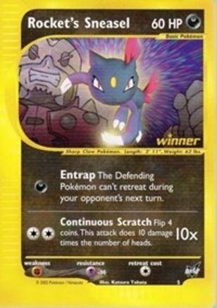 Rocket's Sneasel 005 [Best of Promos]