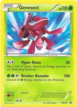 Genesect BW101 [Black and White Promos]