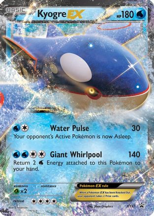 Kyogre EX XY41 [XY Promos]  - Holofoil