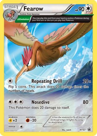 Fearow XY57 [XY Promos]  - Holofoil