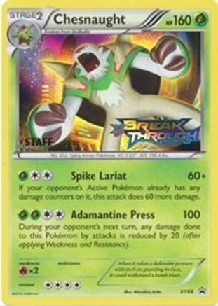 Chesnaught XY68  - Holofoil