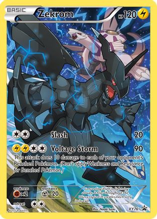 Zekrom (Full Art Promo) XY76 [XY Promos]  - Holofoil