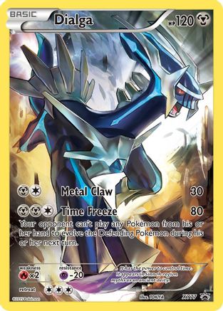 Dialga (Full Art Promo) XY77 [XY Promos]  - Holofoil