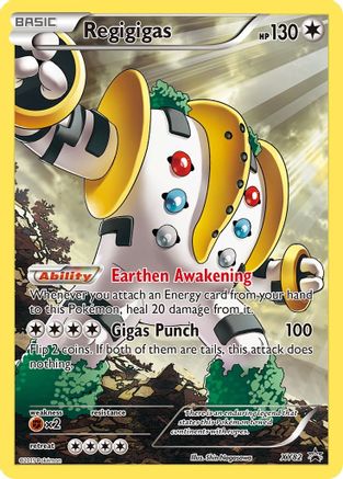 Regigigas (Full Art Promo) XY82 [XY Promos]  - Holofoil
