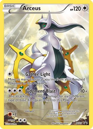 Arceus XY83 [XY Promos]  - Holofoil