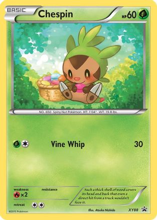 Chespin (Collector Chest) XY88 [XY Promos]  - Holofoil