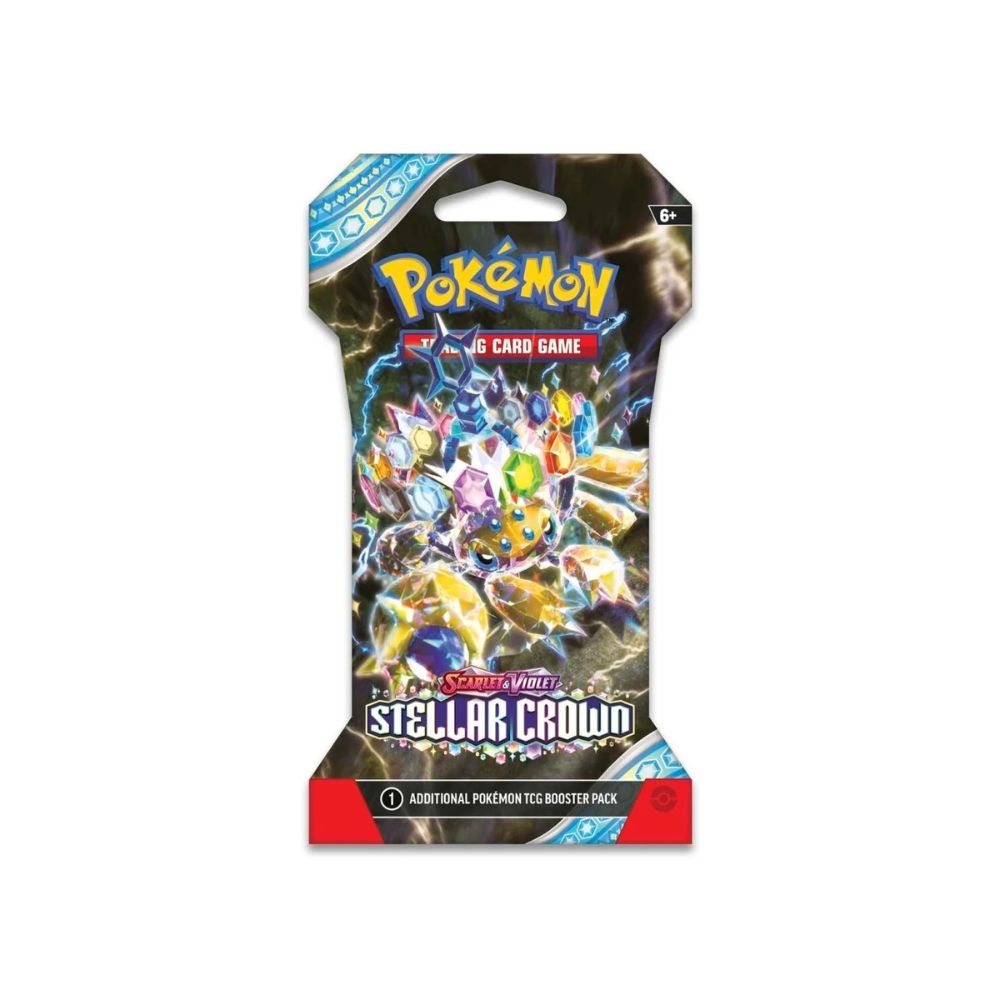 Pokemon Stellar Crown Sleeved Booster Pack (Random Art)