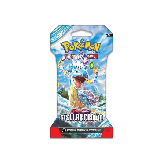 Pokemon Stellar Crown Sleeved Booster Pack (Random Art)