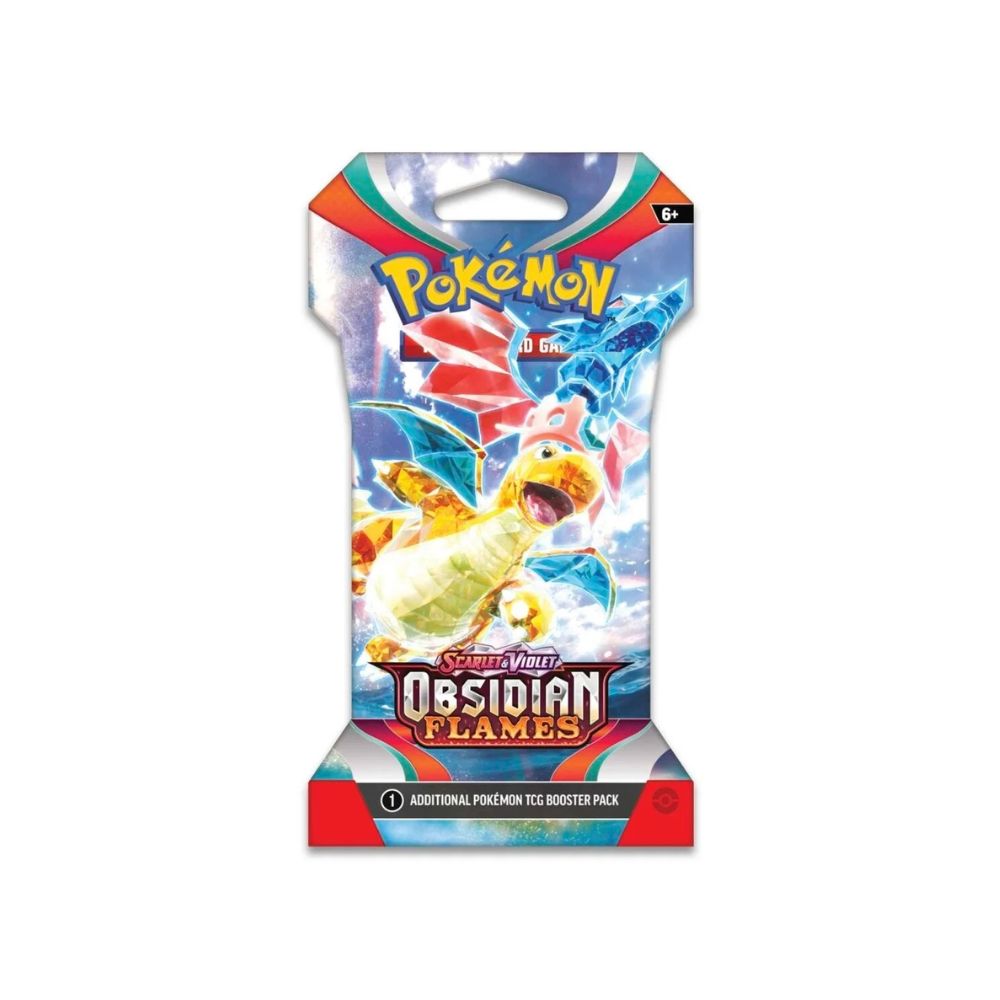 Pokemon Obsidian Flames Sleeved Booster Pack (Random Art)