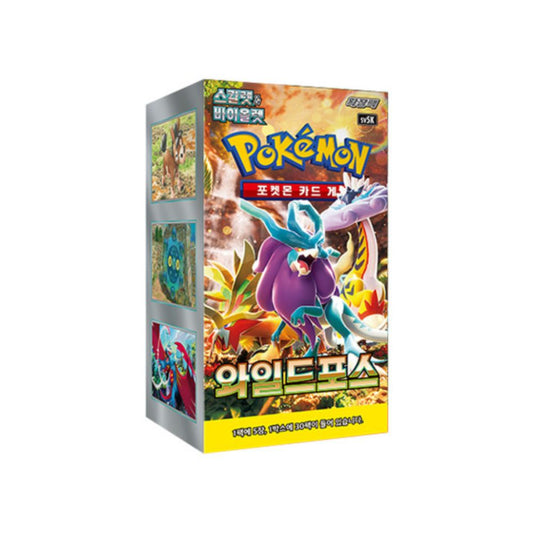Pokemon Wild Force Korean Booster Box