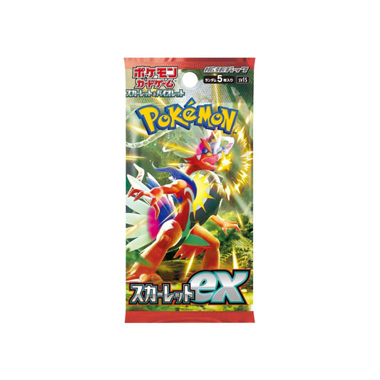 Pokemon Scarlet ex Booster Pack sv1S