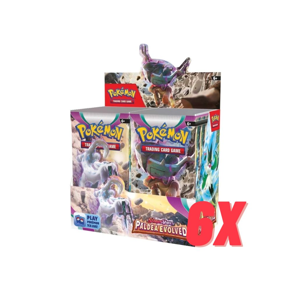 Case of Pokemon Paldea Evolved Booster Box