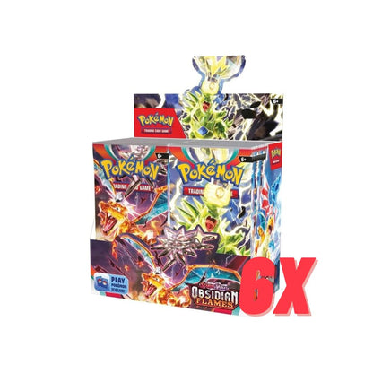 Case of Pokemon Obsidian Flames Booster Box