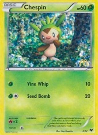 Chespin 002/12 [McDonalds Promos 2014]  - Holofoil