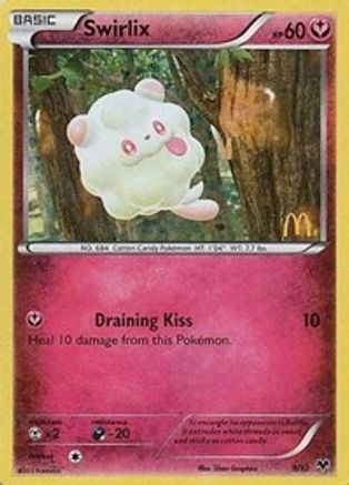 Swirlix 009/12 [McDonalds Promos 2014]  - Holofoil