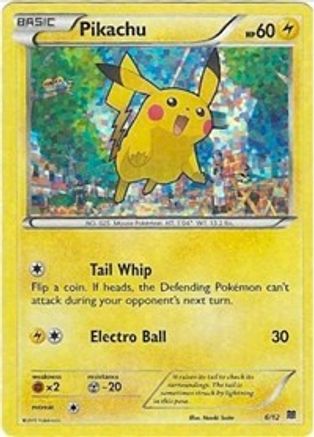 Pikachu 006/12 [McDonalds Promos 2015]  - Holofoil