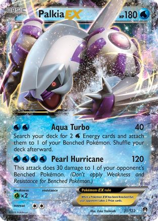 Palkia EX 031/122 [XY  BREAKpoint]  - Holofoil
